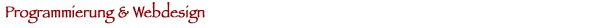 Internetprogrammierung und Webauftritte auch TYPO3